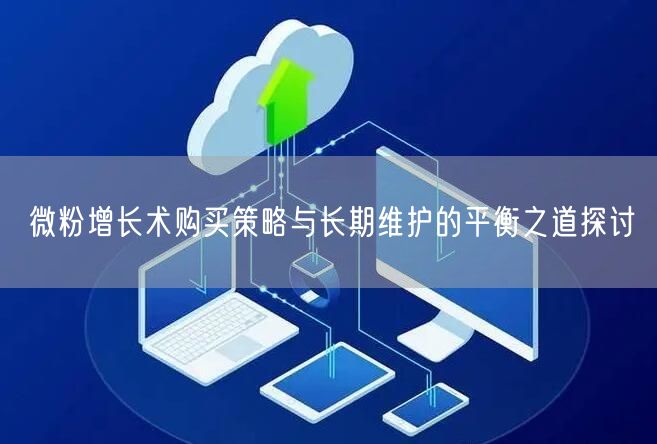 微粉增长术购买策略与长期维护的平衡之道探讨