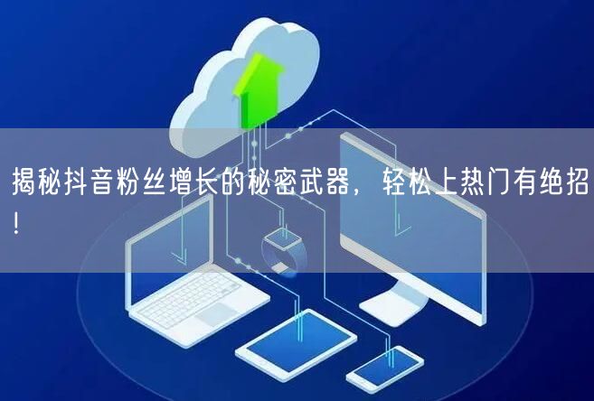 揭秘抖音粉丝增长的秘密武器，轻松上热门有绝招！
