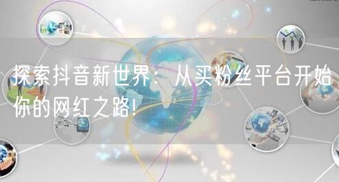 探索抖音新世界：从买粉丝平台开始你的网红之路!